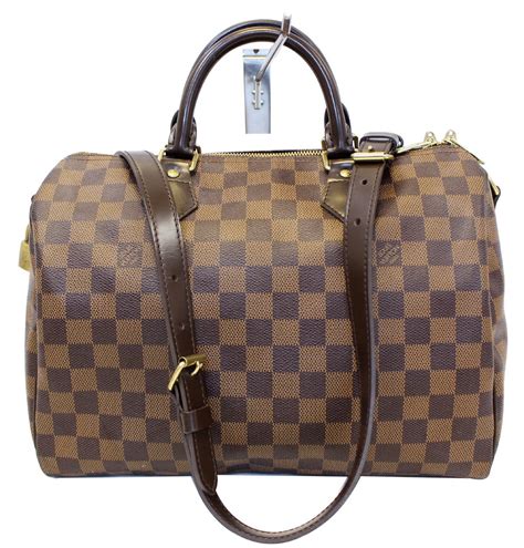 louis vuitton damier speedy 30 authentic|louis vuitton speedy 30 bandouliere.